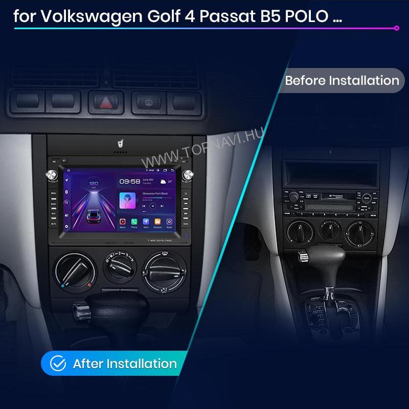 Volkswagen 7" Android Multimédia fejegység - TopNAVI