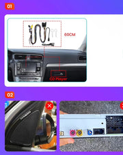 Volkswagen Golf 7 2013- 2020 10.1" Android Multimédia fejegység — kép 3