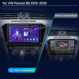 Volkswagen Passat B8 2015 - 2018 10.1" Android Multimédia fejegység - TopNAVI