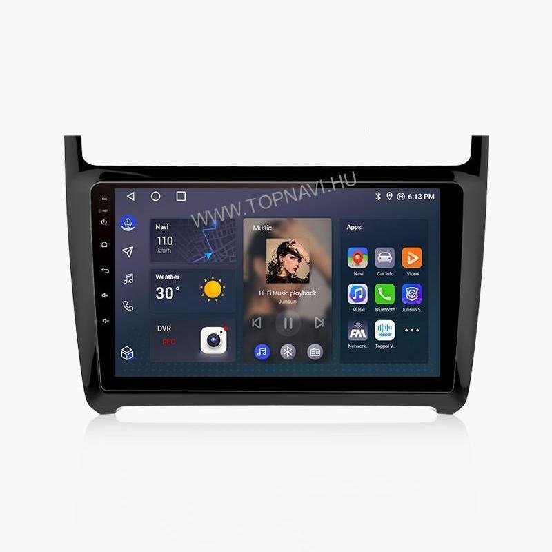Volkswagen Polo 5 2009- 2017 9" Android Multimédia fejegység — Márkaspecifikus multimédia