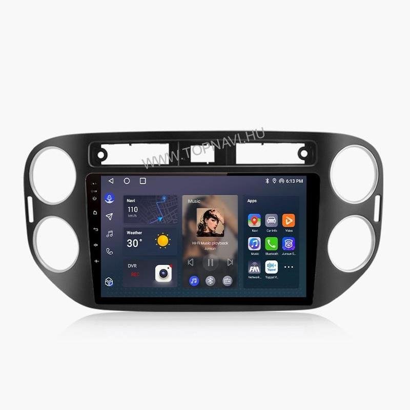 Volkswagen Tiguan 2007- 2016, Golf Plus 2004- 2014 9" Android Multimédia fejegység — Márkaspecifikus multimédia