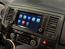Kép betöltése a Galérianézegetőbe, Volkswagen Touareg 2002 - 2010, Transporter 2003 - 2014, Multivan 2003 - 2014 7&quot; Android Multimédia fejegység autórádió, hifi, rádió és fejegység nagy kijelzővel, CarPlay, Android autó, Wifi és Bluetooth támogatással,