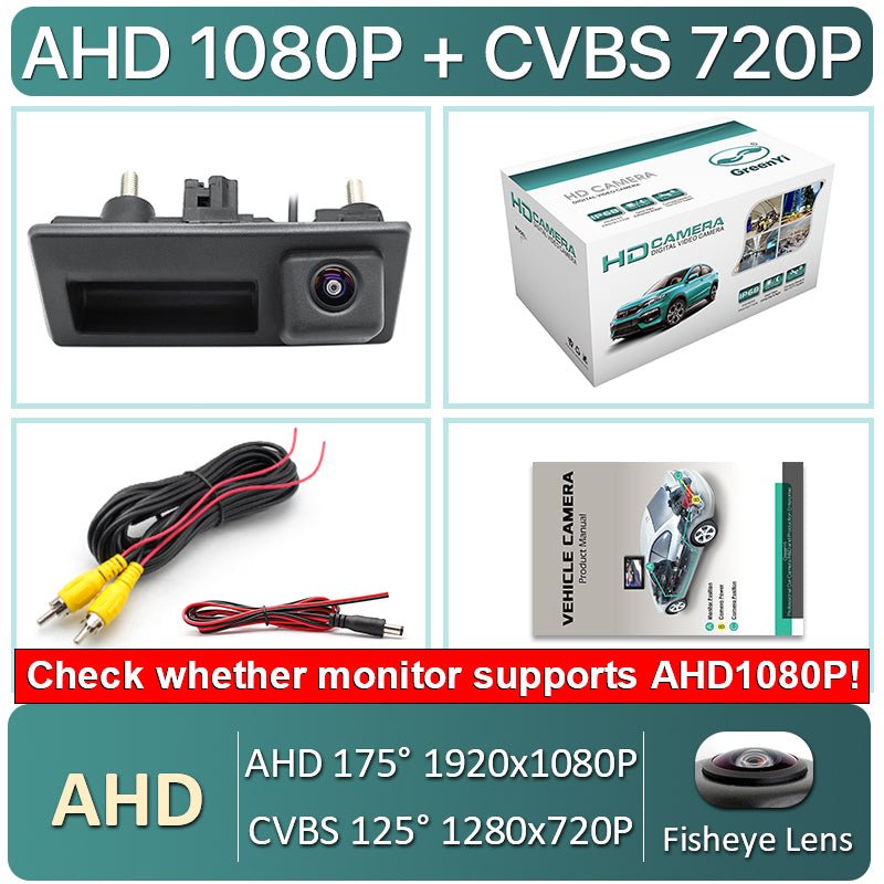 Volkswagen Touareg 2011 - 2016 FullHD 1080P Tolatókamera - TopNAVI