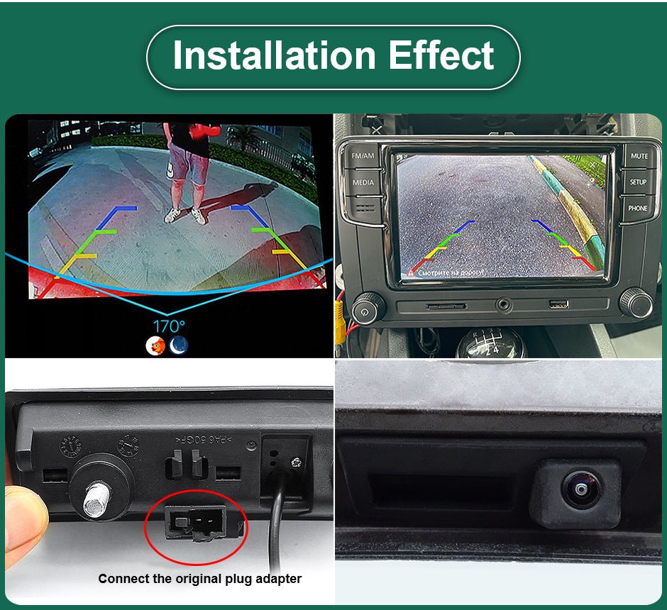 Volkswagen Touareg 2011 - 2016 FullHD 1080P Tolatókamera - TopNAVI