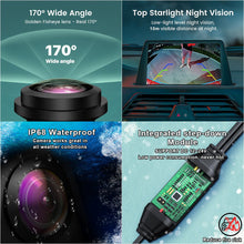 Kép betöltése a Galérianézegetőbe, Volkswagen Touran 1T3 1T2 2011 - 2015 FullHD 1080P Tolatókamera - TopNAVI